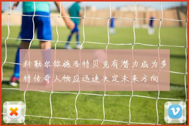 科勒尔称施洛特贝克有潜力成为多特传奇人物应迅速决定未来方向